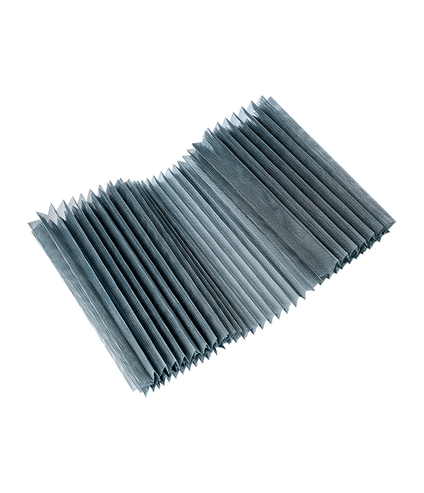 Maille pliée en polyester
